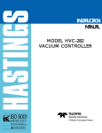 Teledyne HVC-282 User's Manual