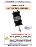 Teledyne 2230R User's Manual