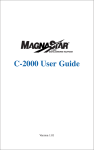 Teledyne C-2000 User's Manual