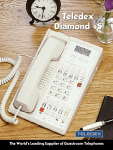 Teledex Diamond +S User's Manual
