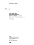 Tektronix Sleep Apnea Machine 070-5992-05 User's Manual