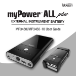 Tekkeon MP3450-10 User's Manual