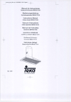 Teka DBR-60/70/90 User's Manual