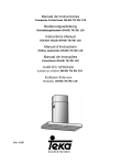 Teka DH-110 User's Manual