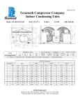 Tecumseh AWA9518ZXNXC Performance Data Sheet