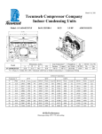 Tecumseh AVA4544EXNXF Performance Data Sheet