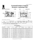 Tecumseh AVA2512ZXNXM Performance Data Sheet