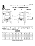 Tecumseh AJA7480ZXDXE Performance Data Sheet