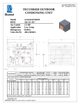 Tecumseh AJA2423ZXDHS Performance Data Sheet