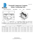 Tecumseh AGA4572EXNXF Performance Data Sheet