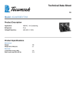 Tecumseh AGA4553EXTXM Technical Data Sheet