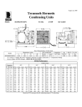 Tecumseh AEA9424YXAPA Performance Data Sheet