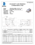 Tecumseh AEA2415AABSC Performance Data Sheet