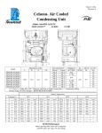 Tecumseh AE4470Z-AA3CDA Performance Data Sheet