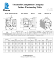 Tecumseh AE4450Y-FZ1CPG Performance Data Sheet