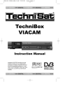 TechniSat TechniBox VIACAM User's Manual
