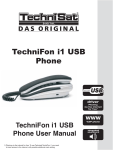 TechniSat i1 User's Manual
