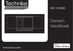 Technika MC-121IDAB User's Manual