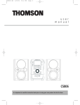 Technicolor - Thomson CS806 User's Manual