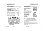 Technicolor - Thomson RR550CD User's Manual