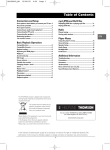 Technicolor - Thomson DPL906VD_EN User's Manual