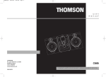 Technicolor - Thomson CS606 User's Manual