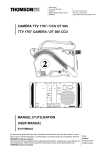 Technicolor - Thomson Camcorder CAMERA TTV 1707 User's Manual