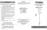Techko S201 User's Manual