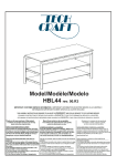 Tech Craft HBL44 User's Manual