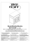 Tech Craft BAY3232B User's Manual