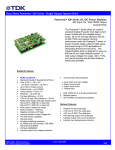 TDK 5V/50A User's Manual