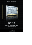 TC electronic SDN BHD DVR2 User's Manual