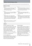 Tascam SX1OS User's Manual