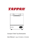 Tappan TDT4030B User's Manual