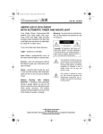 Tandy CHRONOMATIC 308 User's Manual