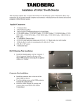 TANDBERG D5018501 User's Manual