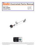 Tanaka TPE-260PF User's Manual