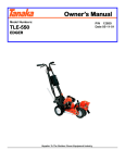 Tanaka TLE-550 User's Manual