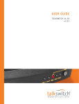 Talkswitch CTTS001021001 User's Manual