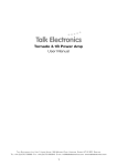 Talk electronic 3.1B User's Manual