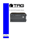 TAG SV-100-M-DVR User's Manual