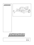 Swisher RT10544 User's Manual