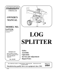 Swisher LS722X User's Manual