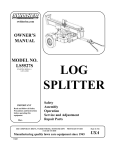 Swisher LS5527S User's Manual