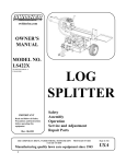 Swisher LS422X User's Manual