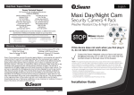 Swann SR225-4MC-10006 User's Manual