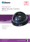 Swann DOMECAM SW-P-DCBW User's Manual