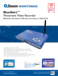 Swann BlueAlert SW242-WDV User's Manual