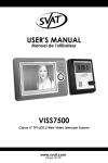 SVAT Electronics VISS7500 User's Manual