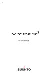 Suunto Vyper 2 Operating Instructions